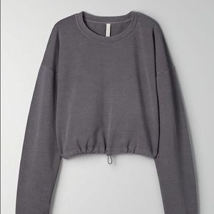 Aritzia Region Sweatshirt - Gd Mineral Grey
